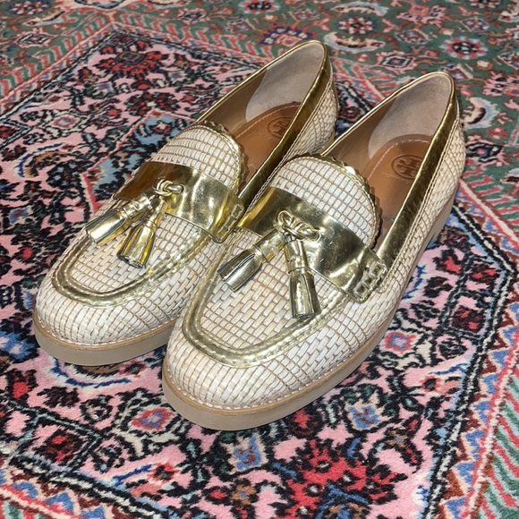 Tory Burch loafers size 7.5 NEVER WORN - Picture 2 of 5